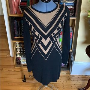 Mossimo abstract sweater dress